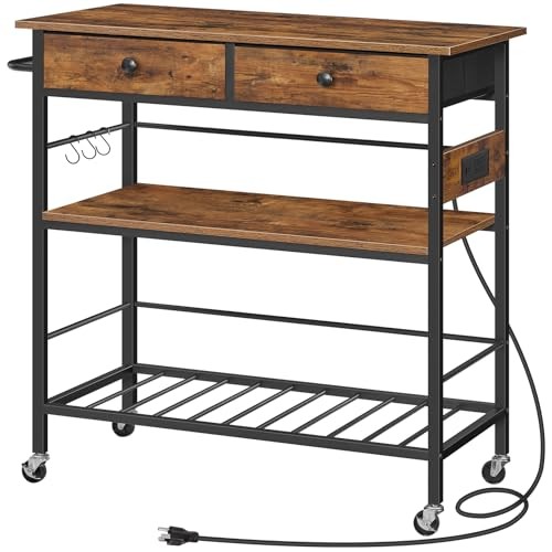 Kitchen island with storage - ,