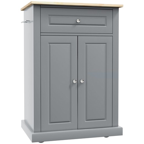 Rolling kitchen island cart - kitchen,