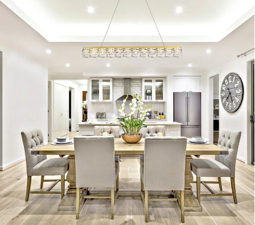 Crystal chandelier modern - crystal, led