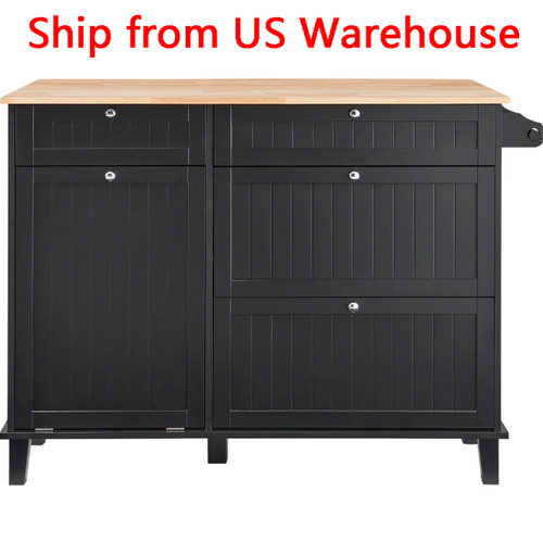 Kitchen island cart storage - kitchen,