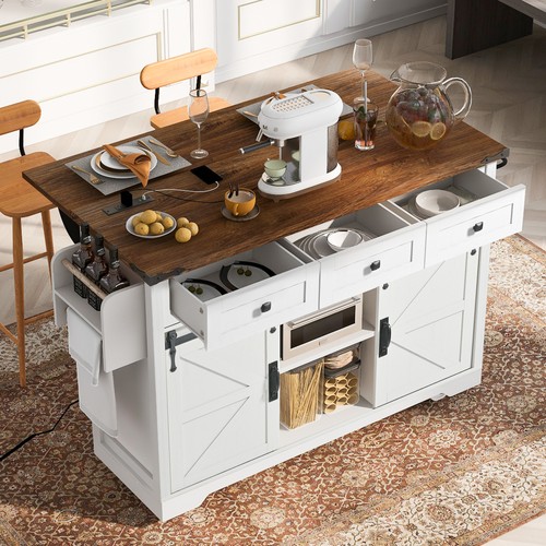 Farmhouse kitchen island - farmhouse,