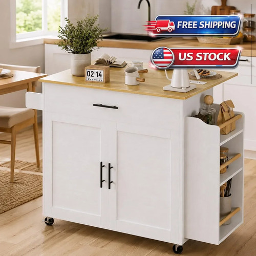 Kitchen island with power - kitchen,