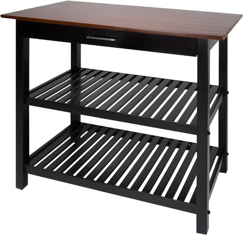 Kitchen island with solid - island,
