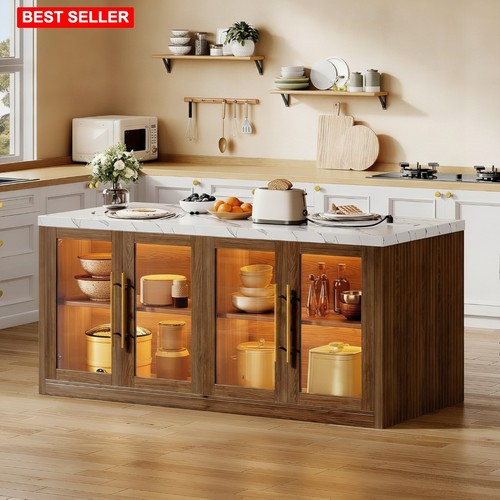 Kitchen island with storage - island,