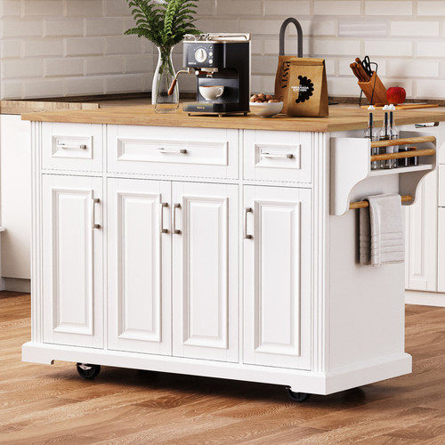 54inch kitchen island rolling - 54inch,