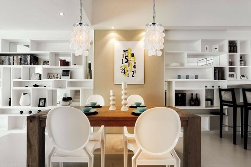 Chandelier chrome pendant - chrome,