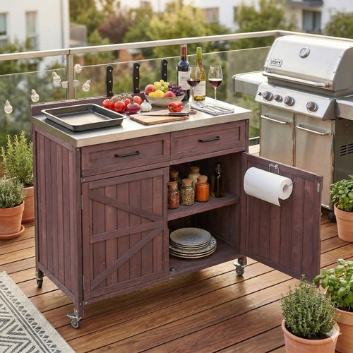 Outdoor kitchen - outdoor,