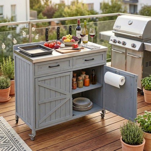 Outdoor kitchen - outdoor,