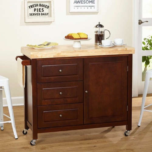 Brown butcher top kitchen - top,