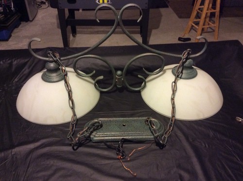 Light kitchen island pendant - 2-light,