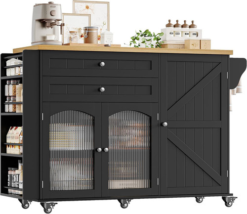 Kitchen island with - 52",
