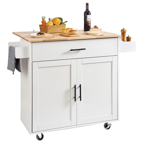 Drop leaf kitchen island - kitchen,