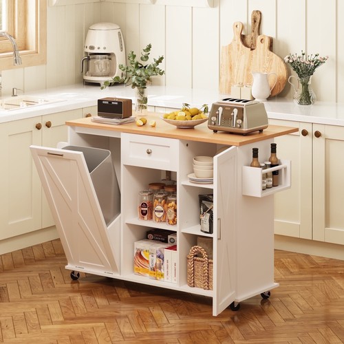 Kitchen island cart with - 48",