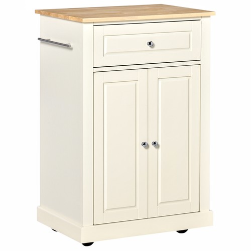 Rolling kitchen island - kitchen,