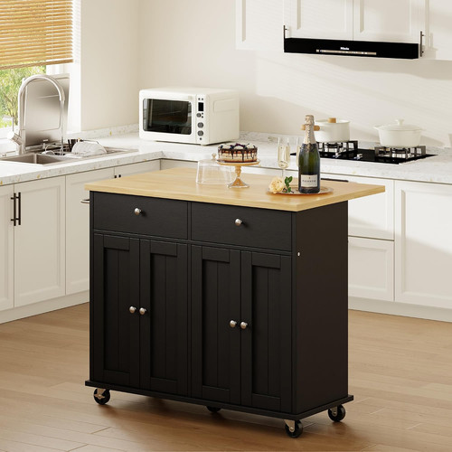 Kitchen island with drop - island,