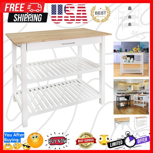 Kitchen island with solid - island,