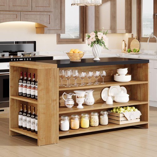 Kitchen island with - 55",