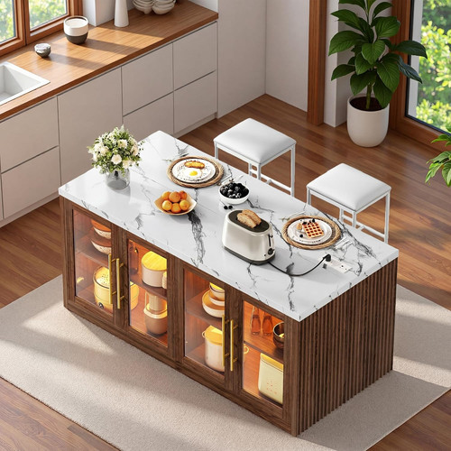 Modern kitchen island with - modern,