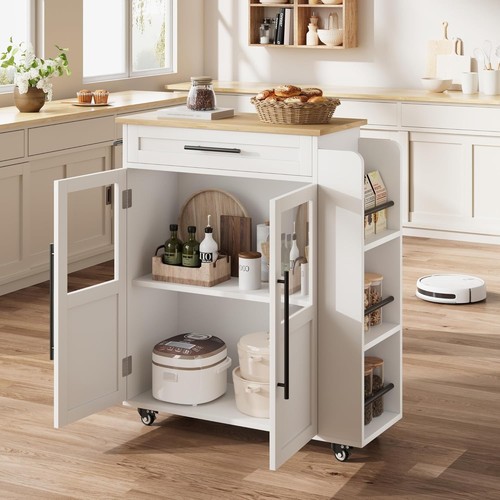 Kitchen island rolling mobile - island,