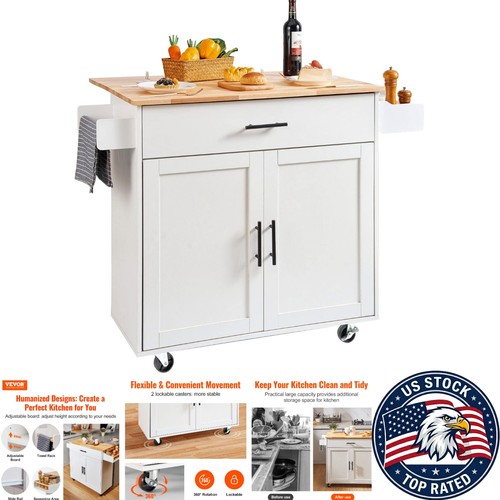Rolling kitchen island with - kitchen,