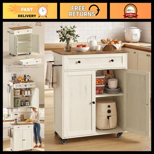Mobile kitchen island cart - kitchen,