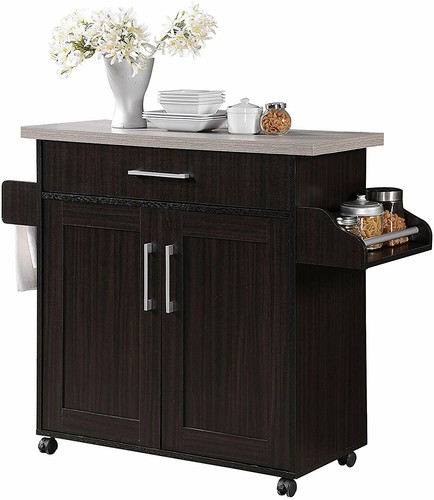 Espresso kitchen trolley - espresso,