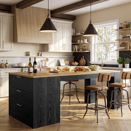 Extra long kitchen island - long,