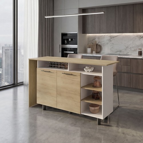 Modern kitchen island with - modern,