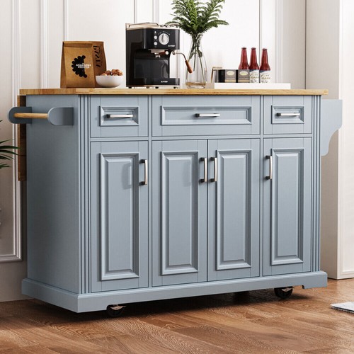 54inch kitchen island rolling - kitchen,