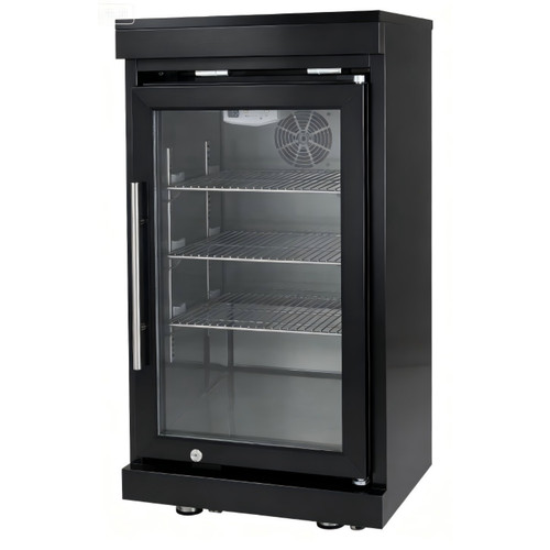 Black single door - black,