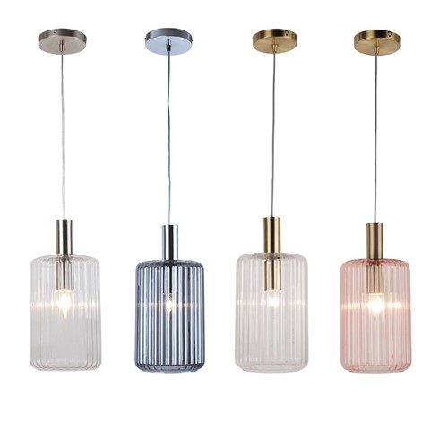 Ribbed glass design ceiling - glass,