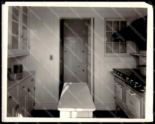 Vintage kitchen interior with
