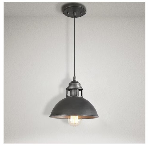 Lnc industrial light - 1-light, brushed