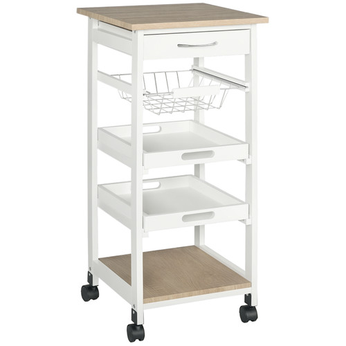 Rolling kitchen cart with - cart,