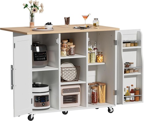 Rolling kitchen island - 42",