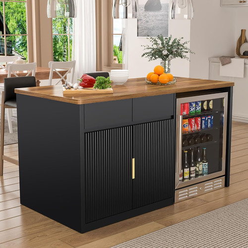 Large kitchen island - kitchen,