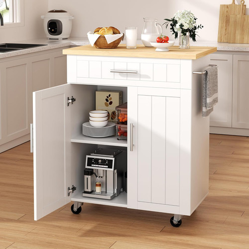 Kitchen island cart with - island,