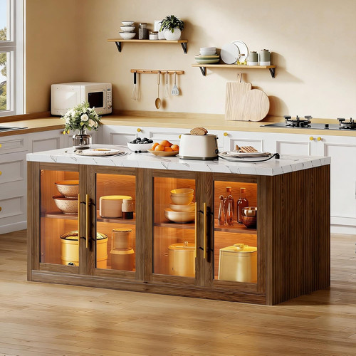 Kitchen island with storage - island,