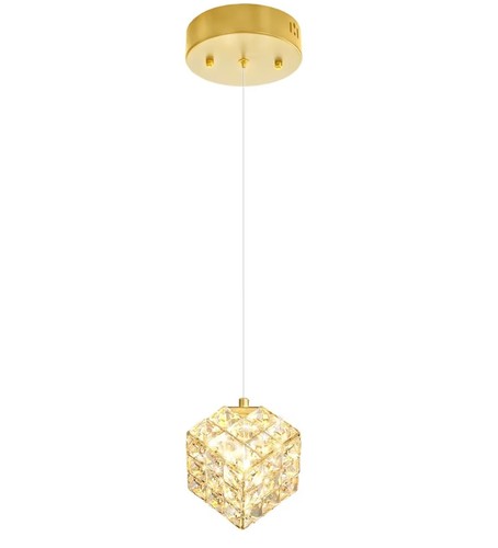 Light modern gold pendant - modern,