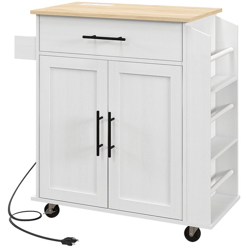 Kitchen island with storage - kitchen,