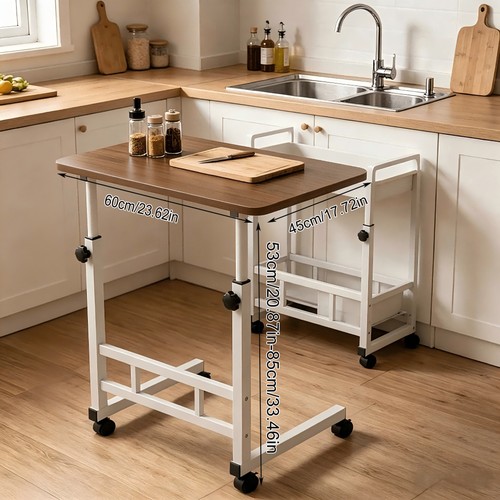 Tier walnut kitchen storage - 1-tier,