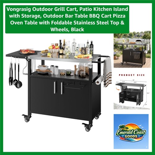 Outdoor grill cart - outdoor, cart,